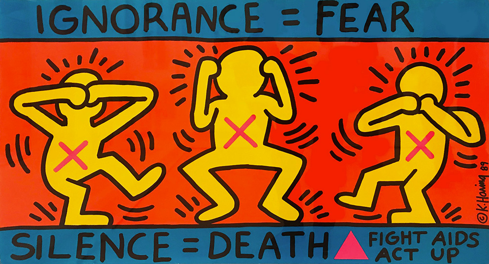 Ignorance = Fear, Silence = Death